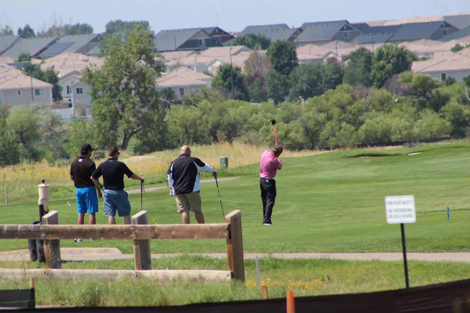 Golf course in Green Valley Ranch